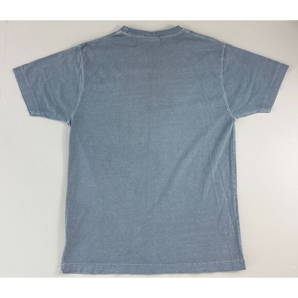 E.M.I. Sportswear Short Sleeve Vail T Shirt Blue Classic Fit Adult Size S Small - Picture 2 of 12